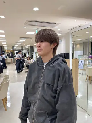 ショート カラー メンズ 湘南/メンズパーマ/ 支持率No.1ユチカのヘアスタイル