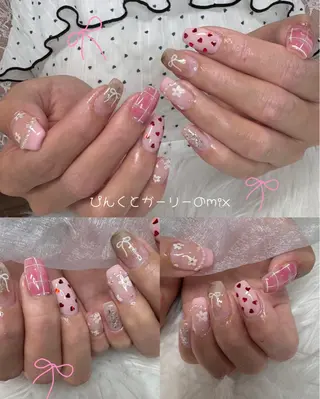 ネイル La neige* yuki 🥯🍑のネイルデザイン