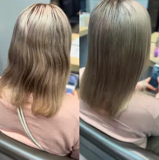 セミロング カラー パーマ🌀 メンズスタイルゆうなのヘアスタイル