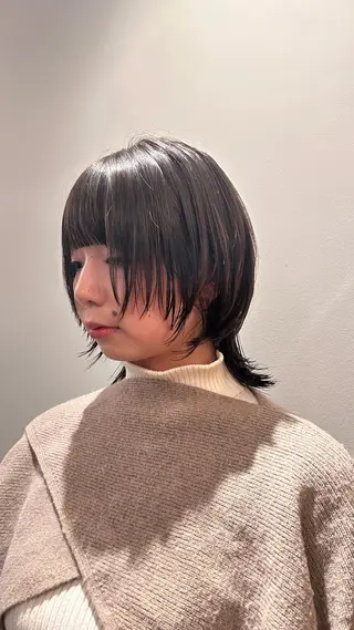 ミディアム カラー 🌿ボブ パーマ高橋啓太🌿のヘアスタイル