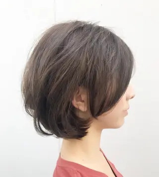ショート パーマ 福地 礼奈のヘアスタイル