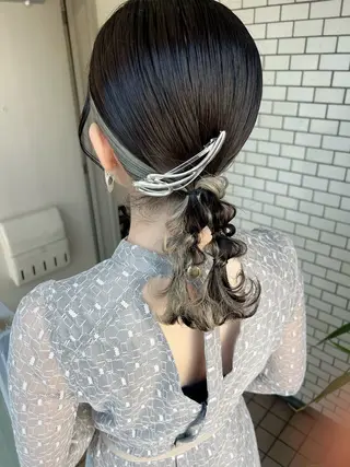 ヘアアレンジ 大人可愛いヘアメイク 💋🧚‍♀️しずかのヘアスタイル