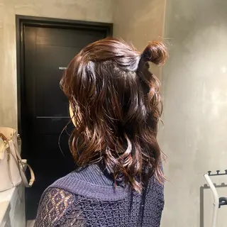 ミディアム ヘアアレンジ デザイン/アレンジ ❤︎イシイレイのヘアスタイル