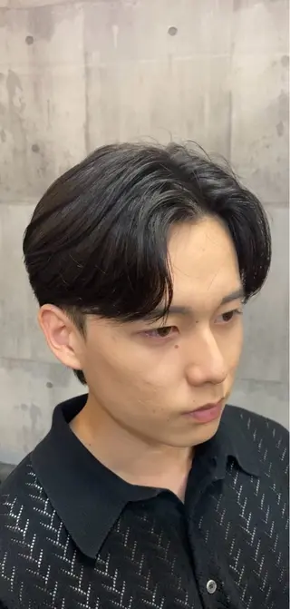 ミディアム Maison所属・メンズ特化 浜本志厳のヘアスタイル