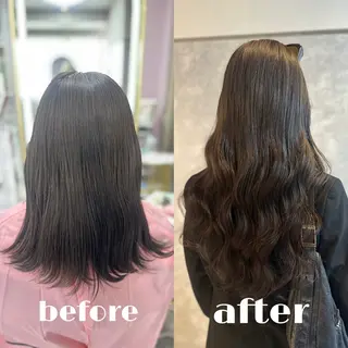ロング ガルボヘアー心斎橋所属・プルエクステカラー専 門店ガルボヘアーのヘアスタイル