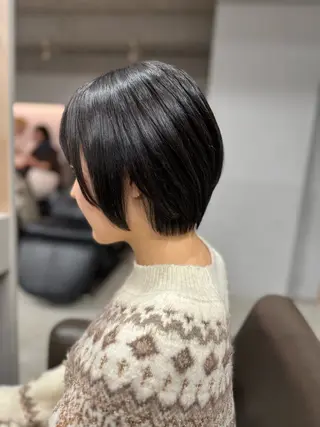 ショート カラー 表参道/髪質改善・ 透明感 colorのヘアスタイル