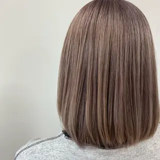 ミディアム カラー 個性派/ブリーチ *ほのかのヘアスタイル