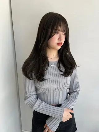 ロング カラー ヘアアレンジ ボブ/まつ毛パーマ 🫧kaede🫧のマツエク・マツパデザイン