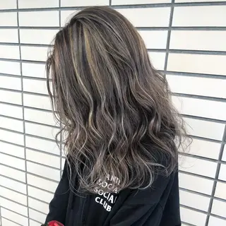 セミロング カラー 2nd所属・🤍2nd🤍田所 美希のヘアスタイル