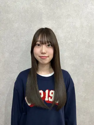 セミロング カラー パーマ ヘアアレンジ メンズ キッズ 🌈髪質改善TR 艶カラーユウダイ🌈のヘアスタイル