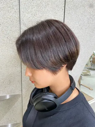 ショート カラー ヘアアレンジ 🌟透明感カラー🌟 恵比寿/sayuのヘアスタイル