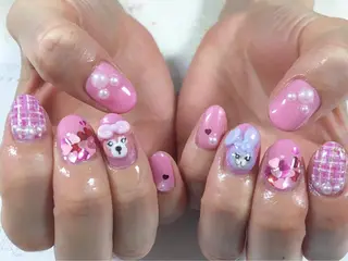 ネイル Angelica ネイリストのネイルデザイン