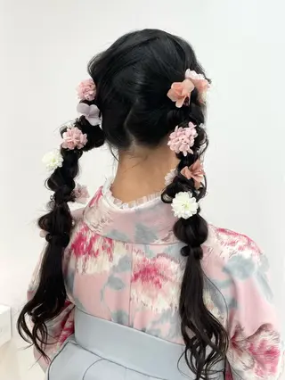 ヘアアレンジ 🌈 YUUNA🌈のヘアスタイル