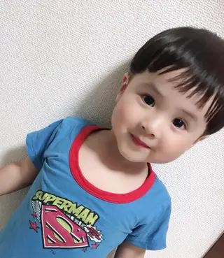 ショート メンズ キッズ 福見 美保のヘアスタイル