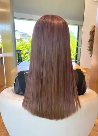 ロング カラー ちほ /ボブスタイルのヘアスタイル