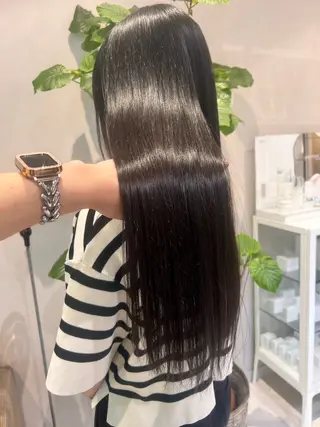 ロング ブリーチ/髪質改善 shiinaのヘアスタイル