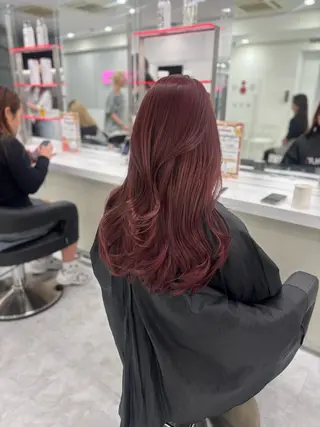 ロング 渋谷🥇透明感カラー 特化美容師のヘアスタイル