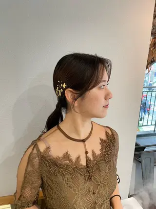 ヘアアレンジ STANDByHAIR所属・恵比寿 艶暗髪 🎀Naokoのヘアスタイル