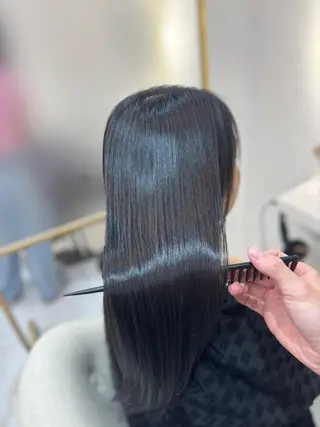 ロング パーマ Ido.Ally所属・髪質改善特化 KAZUTOのヘアスタイル