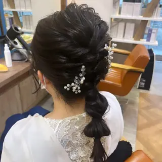 セミロング ヘアアレンジ IMARI /のヘアスタイル