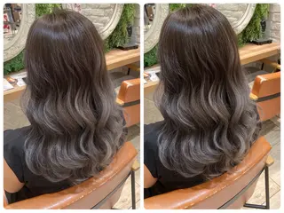 ロング 白髪ぼかしハイライト 着付けヘアアレンジのその他イメージ