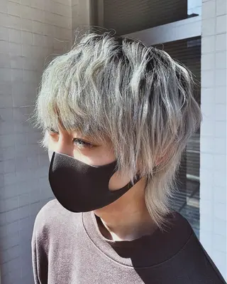 ショート カラー メンズ Hair salon HAL所属・佐藤 栄輔のヘアスタイル