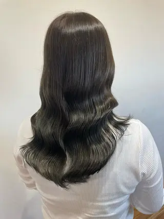 ロング カラー 韓国スタイル🇰🇷 minamiのヘアスタイル