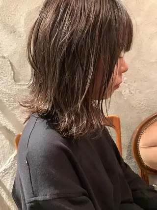 ミディアム カラー 鎌田卓也/髪質改善 /透明感カラーのヘアスタイル