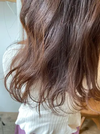 セミロング カラー メンズ 中江 柊のヘアスタイル