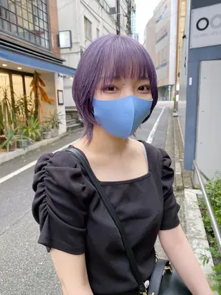 ショート カラー flamme Annaのヘアスタイル