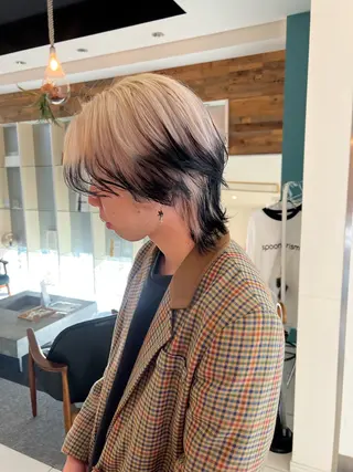 ショート カラー メンズ メンズカット/縮毛 yutsuki ☻のヘアスタイル