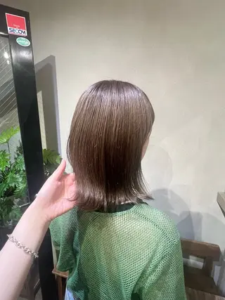 ショート ハイトーン/ピンク カラー/めい🎀のヘアスタイル