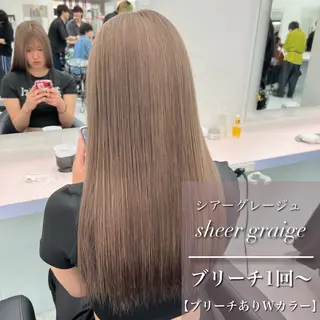 ロング カラー 🎨ブリーチ職人 店長Takaya🎨のヘアスタイル