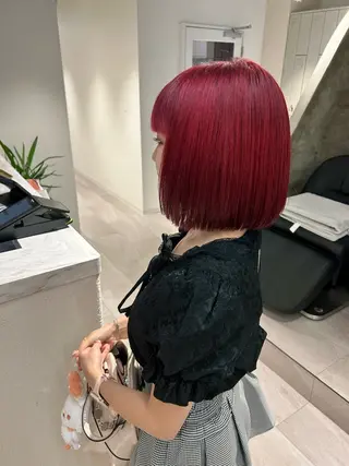 ミディアム ior北千住【イオール】所属・YU(ハイトーン/ ブリーチカラー)のヘアスタイル