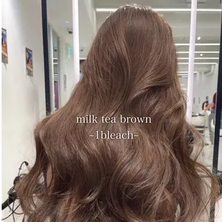 ロング カラー THESALONS所属・🤍ブリーチカラー /寄田龍樹🤍のヘアスタイル