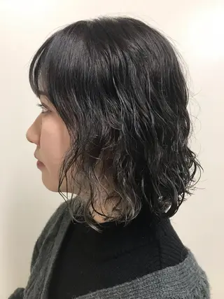 ミディアム カラー エリアNo.1カラー ⭐️hikaru⭐️のヘアスタイル