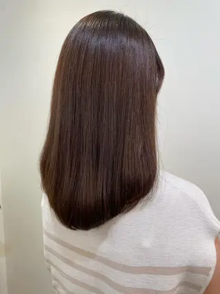 ミディアム カラー マツモト カラー/ショートボブのヘアスタイル