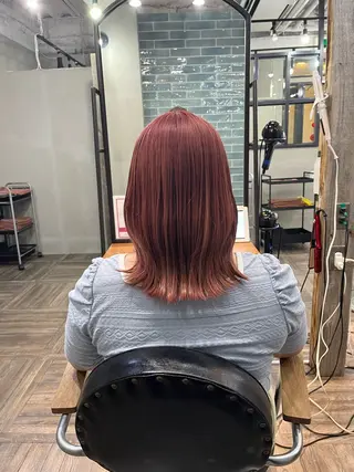 ミディアム 村本 優依のヘアスタイル