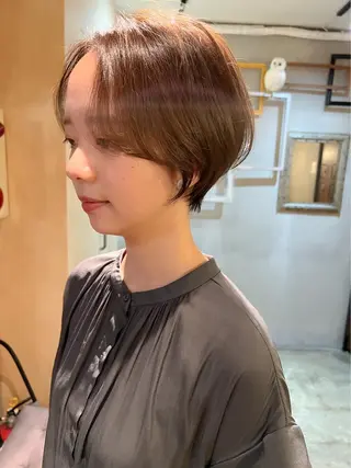 ショート カラー HACCH （ハッチ）所属・🪼ボブ/ハイトーン /髪質改善🪼のヘアスタイル