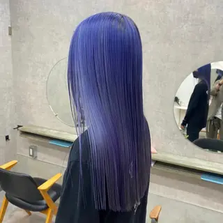 ロング カラー 藤山大地/髪質改善 /透明感/ブリーチのヘアスタイル