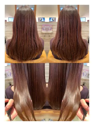 ロング across hair design武蔵小杉店所属・/本物の髪質改善/ 古川新のヘアスタイル