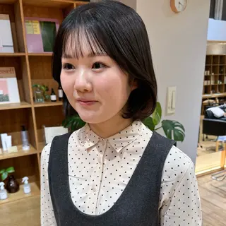 ショート パーマ 大橋 芽衣のヘアスタイル