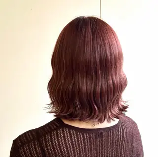 ミディアム カラー カシェリタ🌛 ハルナのヘアスタイル
