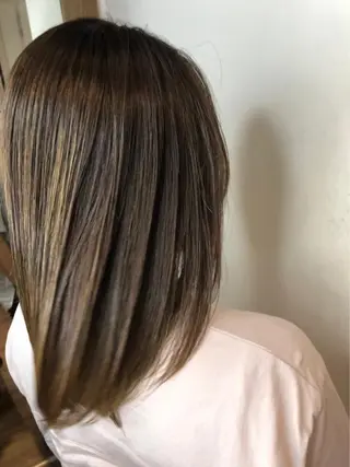 セミロング 【メンズ特化】波巻き ツイスト、スパイラルのヘアスタイル