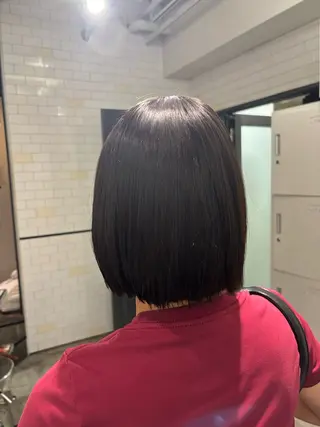 ミディアム ALBUM Academy成田楓のヘアスタイル