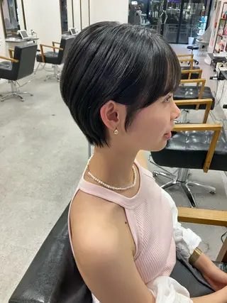 ショート 畑 奈優のヘアスタイル