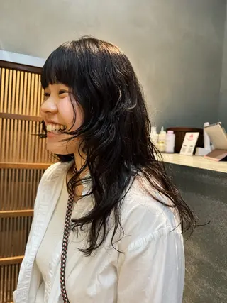 ロング カラー パーマ Rock 'n' Roll Games所属・神近 円香 🪷/RRGのヘアスタイル