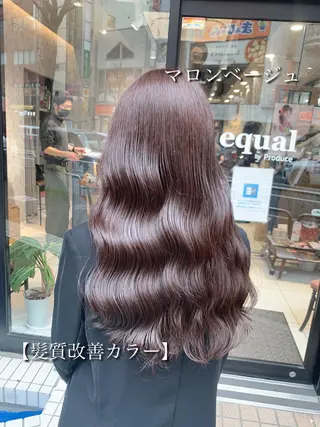 ロング カラー Pentas所属・〜貴女の人生に寄り添 う〜オダ　ジュンペイのヘアスタイル