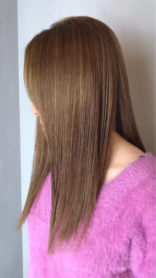 ロング カラー L’atelier BROCANTE (ラトリエ ブロカント)所属・BROCANTE立川 karasawa.nのヘアスタイル