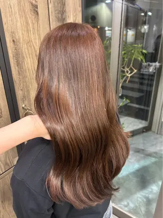 ロング 大塚 加奈恵のヘアスタイル